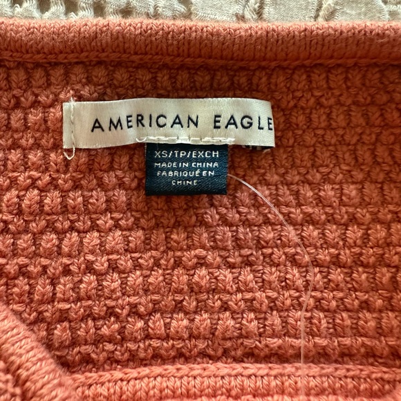 NEW American Eagle Terracotta Knit Top Size‎ XS - Picture 5 of 8